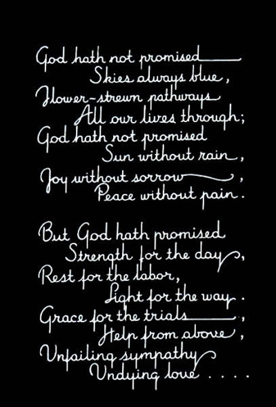 What God hath promised