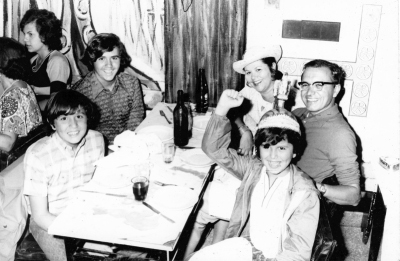 Roberto in Buenos Aires in 1970